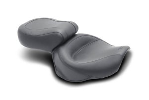 Honda Ace One-Piece Motorcycle Seat - Mustang Motorcycle - Wide Touring, Original - Black - `95-`01 Honda Ace One-Piece Motorcycle Seat - Mustang Motorcycle - Wide Touring, Original - Black - `95-`01